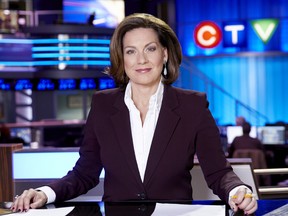 National CTV News anchor Lisa LaFlamme in photos provided by CTV Wednesday February 3, 2016. (Photo Supplied by CTV for Postmedia)
