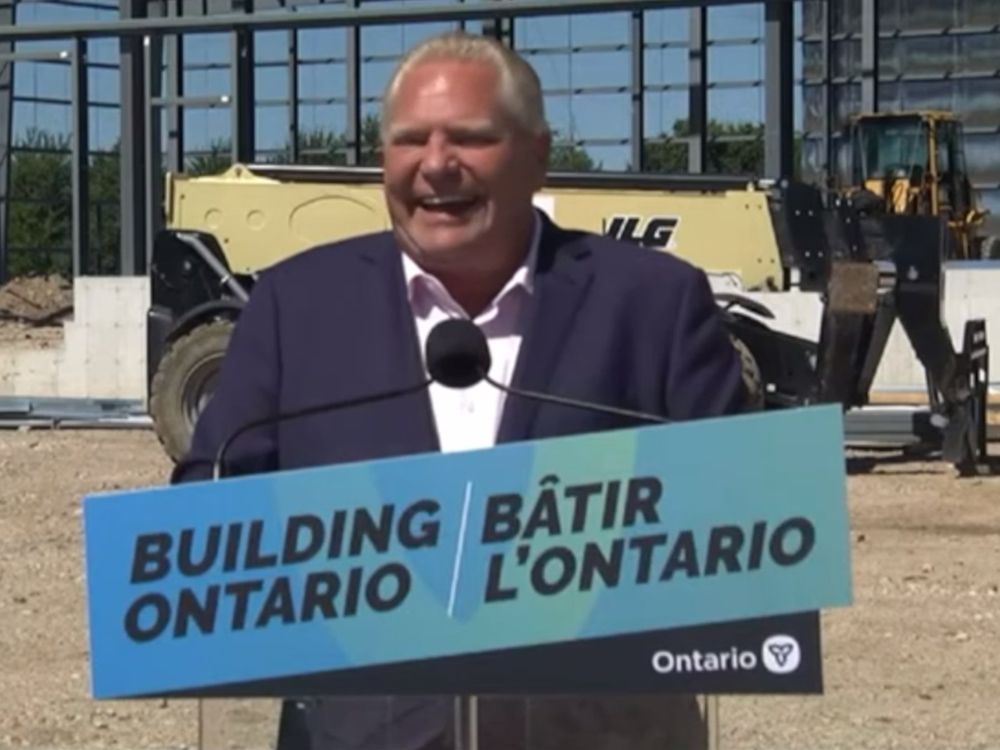 Doug Ford, swallows a bee, Ontario, Toronto Sun, politics | Toronto Sun