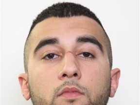 An Edmonton police handout photo of Arman Dhillon, then 21, when he was wanted on a Canada-wide warrant for murder in 2016.