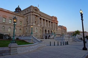 View at the Library of Congress in Washington D.C., USA. (Getty Images)