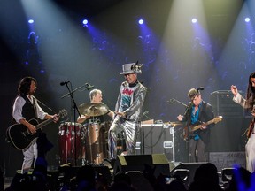 The Tragically Hip perform in Kingston, Ont. on August 20, 2016.