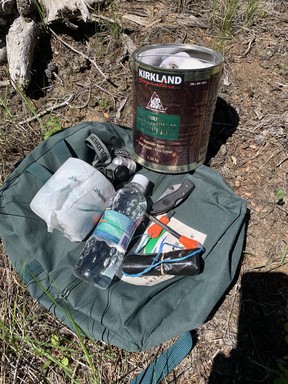 A toilet paper roll is a key item in the Survival Spirit activity kit. VERONICA HENRI/TORONTO SUN