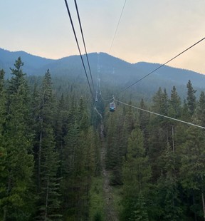 Soar through the sky aboard the Banff Gondola. CYNTHIA MCLEOD/TORONTO SUN