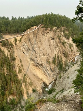 Walk across the Golden Skybridge for fantastic views of the Rocky and Purcell mountain ranges. CYNTHIA MCLEOD/TORONTO SUN