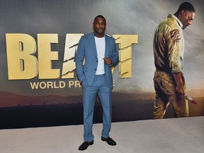 Idris Elba attends the world premiere of "Beast" at the Museum of Modern Art on August 8, 2022 in New York City.