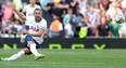 Harry Kane and Tottenham take on London rivals Chelsea on Sunday. Getty Images