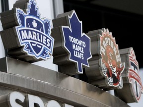The selling of MLSE by the Ontario Teachers’ Pension Plan to majority ownership of the Bell-Rogers communications consortium a decade ago, worth $1.32 billion for all sports properties including Leafs TV, began to make the channel redundant.  
Toronto Sun file photo