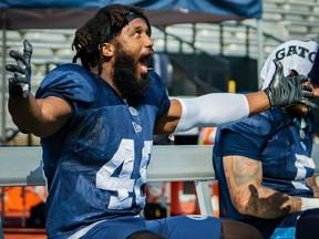 Linebacker Wynton McManis has been hands down the best, and most consistent, player on the Argos this season.