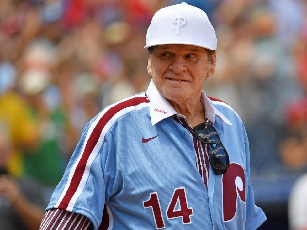 Pete Rose dismisses sexual misconduct questions at Phillies fete