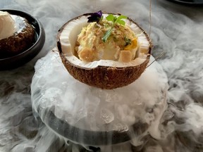 Jaw-dropping dessert offered at Hell's Kitchen in Las Vegas