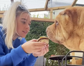 Ellie Buckler went viral on TikTok last week by posting about her dog Baxter's final day.