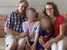 A British woman who was flying from Hong Kong to the U.K. to see her parents died in her sleep on the flight, according to reports.

Helen Rhodes was with her husband and two children on Aug. 5 when she "passed away in her sleep," a friend said on a GoFundMe post.