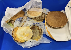 This was one costly meal for a passenger. Department of Agriculture, Fisheries and Forestry Australia