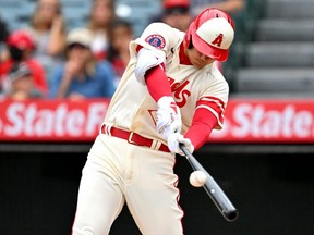 Angels tie MLB record with 7 solo HRs but lose to Athletics