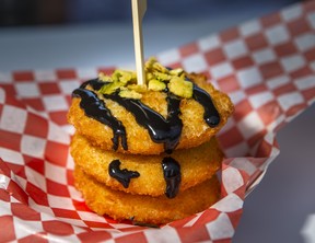 Squid Cakes at The Ex. (Ernest Doroszuk/Toronto Sun)