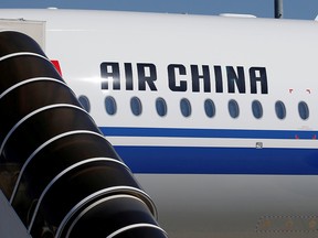 An Air China airlines passenger aircraft is pictured in Colomiers near Toulouse, France, July 19, 2018.