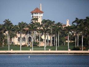 Former U.S. President Donald Trump's Mar-a-Lago resort is seen in Palm Beach, Fla, on Feb. 8, 2021.