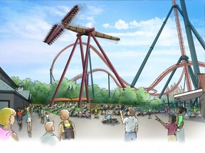 Tundra Twister, a 350-degree looping ride, coming to Canada's Wonderland in 2023.