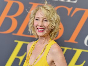 In this file photo taken on April 4, 2019, actress Anne Heche attends "The Best of Enemies" premiere at AMC Loews Lincoln Square in New York City.