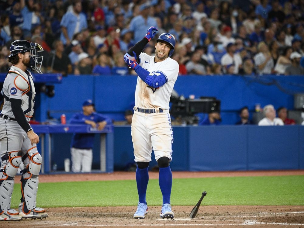 Blue Jays' George Springer Placed on 10-Day IL with Elbow Injury