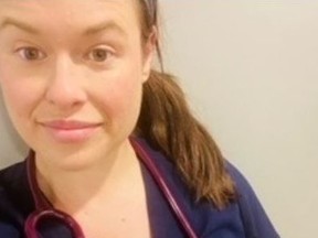 Registered nurse Justine Cole is planning on moving to the United States