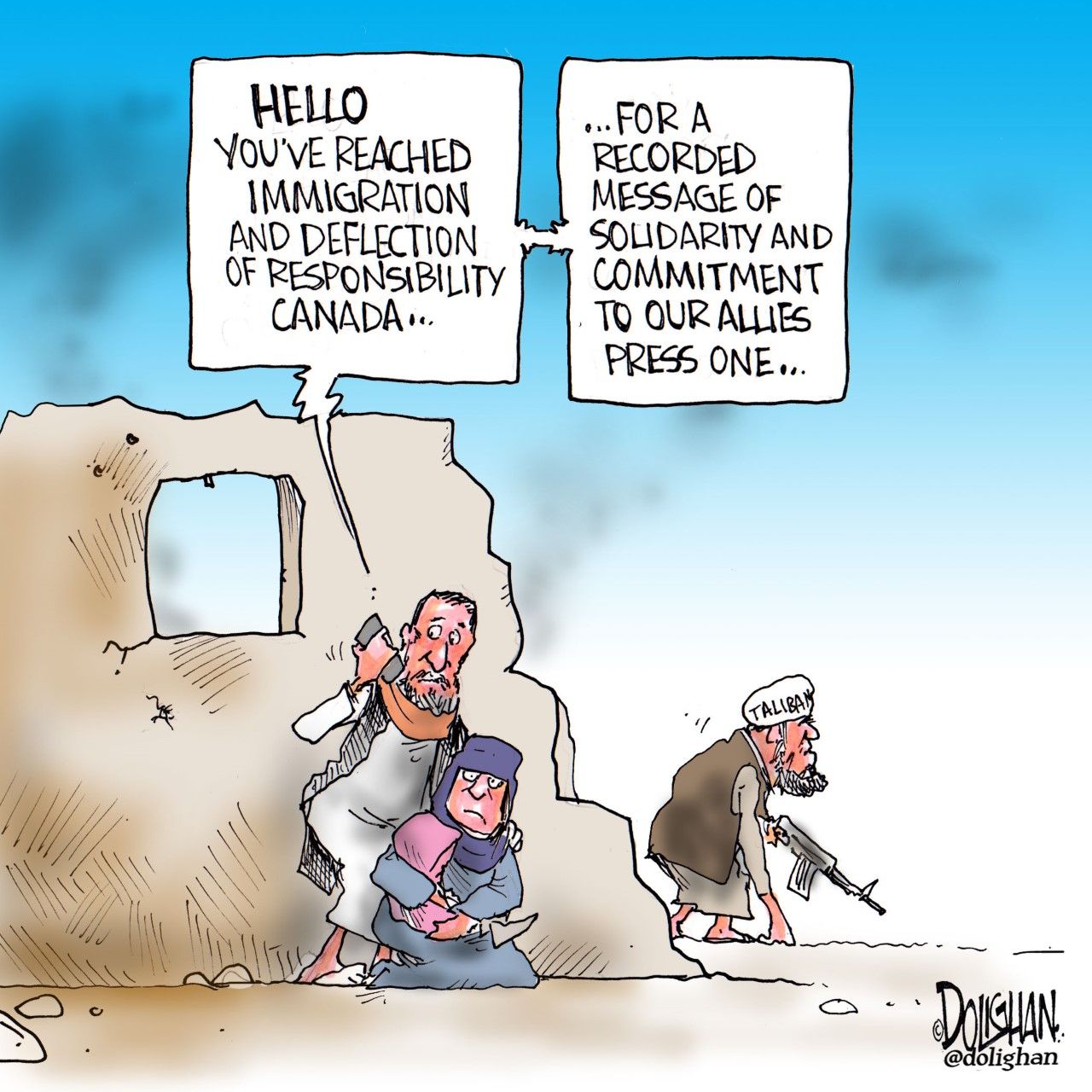 Tim Dolighan cartoon, Aug. 20, 2022 | Toronto Sun