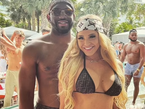 Christian Obumseli and OnlyFans star Courtney Clenny.