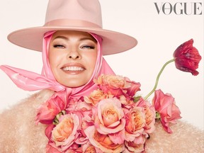 Linda Evangelista British Vogue September 2022 Inset