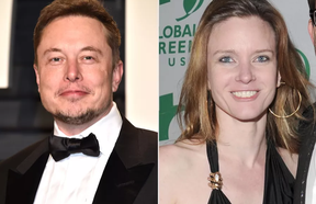 „STARTERFRAU“: Justine und Elon Musk.  GETTY IMAGES