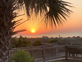 Sunrise from Breakers Resort in Myrtle Beach, S.C.