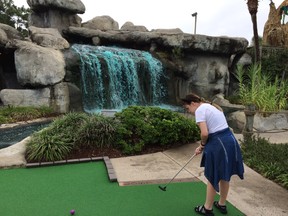Elaborate mini-putt courses are a fixture in Myrtle Beach, S.C. Kevin Hann/Toronto Sun