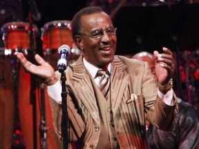 Sam Gooden of The Impressions performs during The Message in the Music concert in conjunction with the dedication of the Martin Luther King Jr. Memorial in Washington, D.C., Aug. 25, 2011.