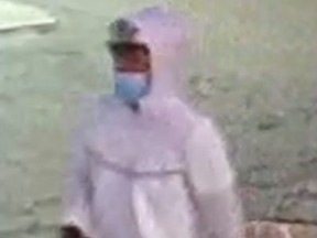 Investigators need help identifying a man sought for an armed robbery of an electric scooter near Greenwood Ave. and Danforth Ave. on July 26.