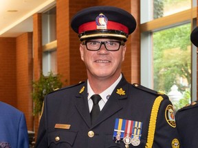 Toronto Police Supt. Scott Baptiste was honoured with the CACP Lifetime Achievement Award at the 117th annual Canadian Association of Chiefs of Police convention in Quebec City.