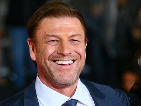 Sean Bean on the red carpet for movie The Martian during the Toronto International Film Festival in Toronto on Friday Sept. 11, 2015.