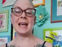 Sex therapist Miranda Galbreath is pictured in a recent video posted on her YouTube account.