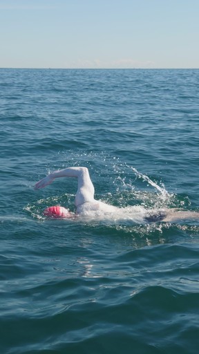 Marathon swimmer Sean Nuttall.supplied