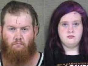 Dustin VanDyke and Gracie Riddle are charged with  thefirst-degree murder of their baby. The pair are cousins.