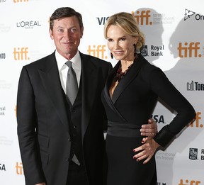 Wayne and Janet Gretzky at the Ryerson Theater for the red carpet premiere of 'Sound and the Fury' during the Toronto International Film Festival on September 6, 2014 in Toronto.