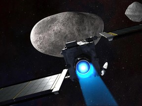 NASA's DART spacecraft will blast off to the asteroid Didymos, crashing into its moon.