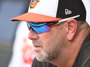 Baltimore Orioles manager Brandon Hyde.