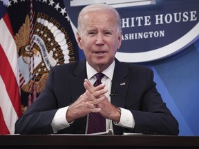 U.S. President Joe Biden delivers remarks during an event Sept. 2, 2022 in Washington, D.C.