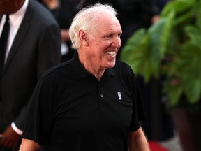 Bill Walton arrives on the red carpet during the 2022 Basketball Hall of Fame Enshrinement Ceremony at Symphony Hall on September 10, 2022 in Springfield, Massachusetts.