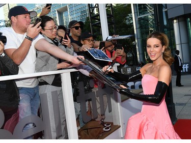 Kate Beckinsale attends the "Prisoner's Daughter" Premiere during the 2022 Toronto International Film Festival at Roy Thomson Hall on Sept. 14, 2022 in Toronto.