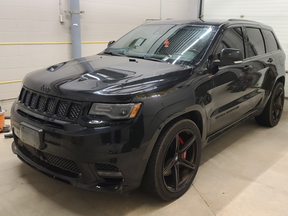 A 2018 Jeep Grand Cherokee SRT8 worth $70,000 seized as proceeds of crime.