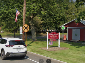 Friedhof in New Jersey, besucht von einem verärgerten Ex-Ehemann.  Google Maps
