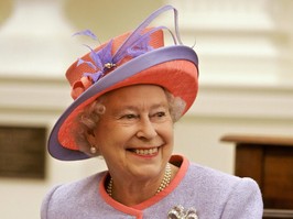 (FILES) Britain's Queen Elizabeth II vis