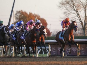 This year’s Breeders’ Cup Mile goes Nov. 5. This weekend’s stakes at Woodbine have berths on the line.  USA TODAY SPORTS