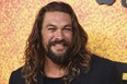 Jason Momoa arrives at the premiere of third season of "See," Tuesday, Aug. 23, 2022, at DGA Theater in Los Angeles.