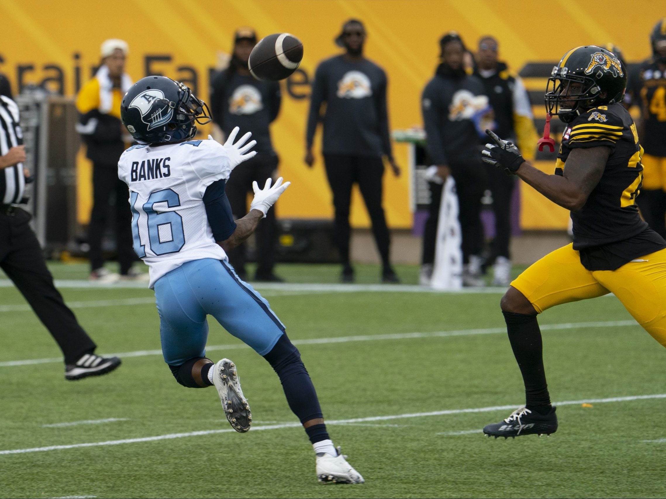 CFL: Argonauts down Tiger-Cats 32-14